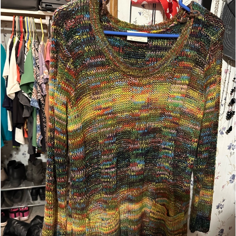 Multiple colors sweater